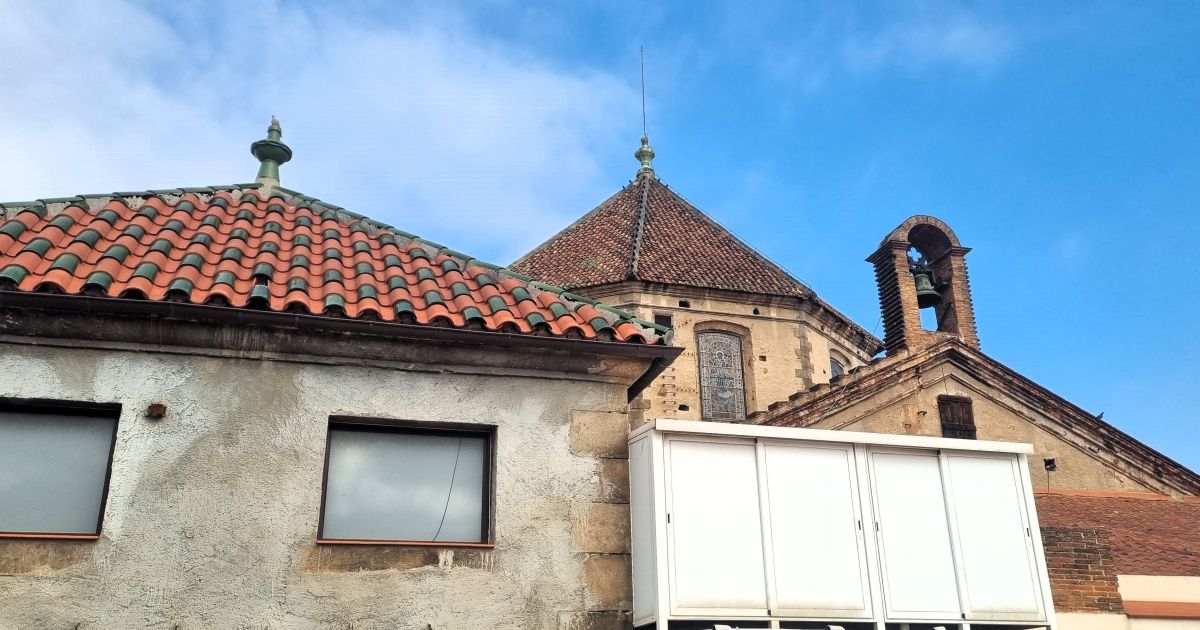 La iglesia de Sant Agustí desde en terrado del Peninsular(Javier Ortega Figueiral)