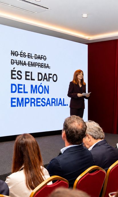 Geopolítica i intel·ligència artificial han centrat el debat de DAFO Barcelona 2027, per contribuir a anticipar les decisions del futur. © Àngel Bravo