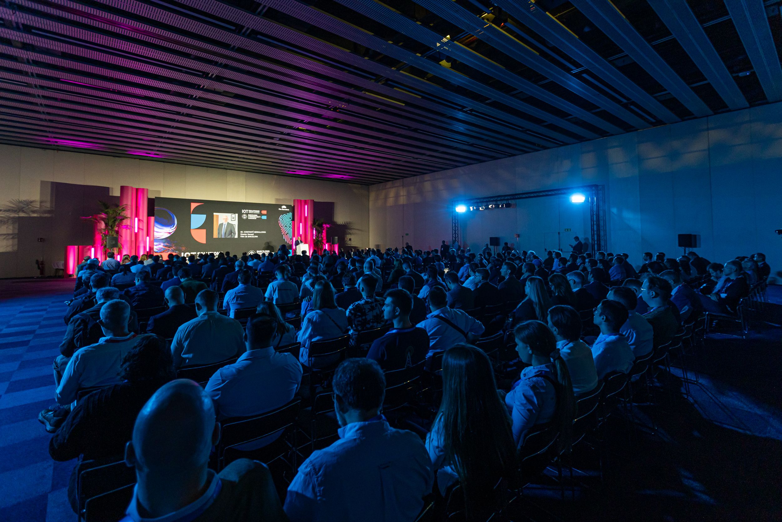 Una de les sessions informatives del Barcelona Cybersecurity Congress © BCC