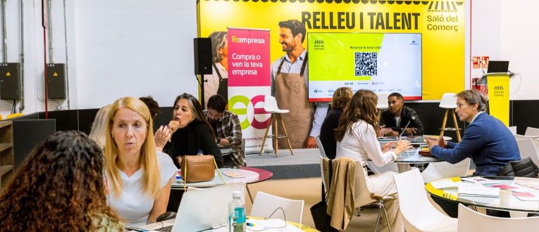El relleu generacional és un dels grans reptes i eixos temàtics del nou Saló del Comerç. © Fira Barcelona El relleu generacional és un dels grans reptes i eixos temàtics del nou Saló del Comerç. © Fira Barcelona