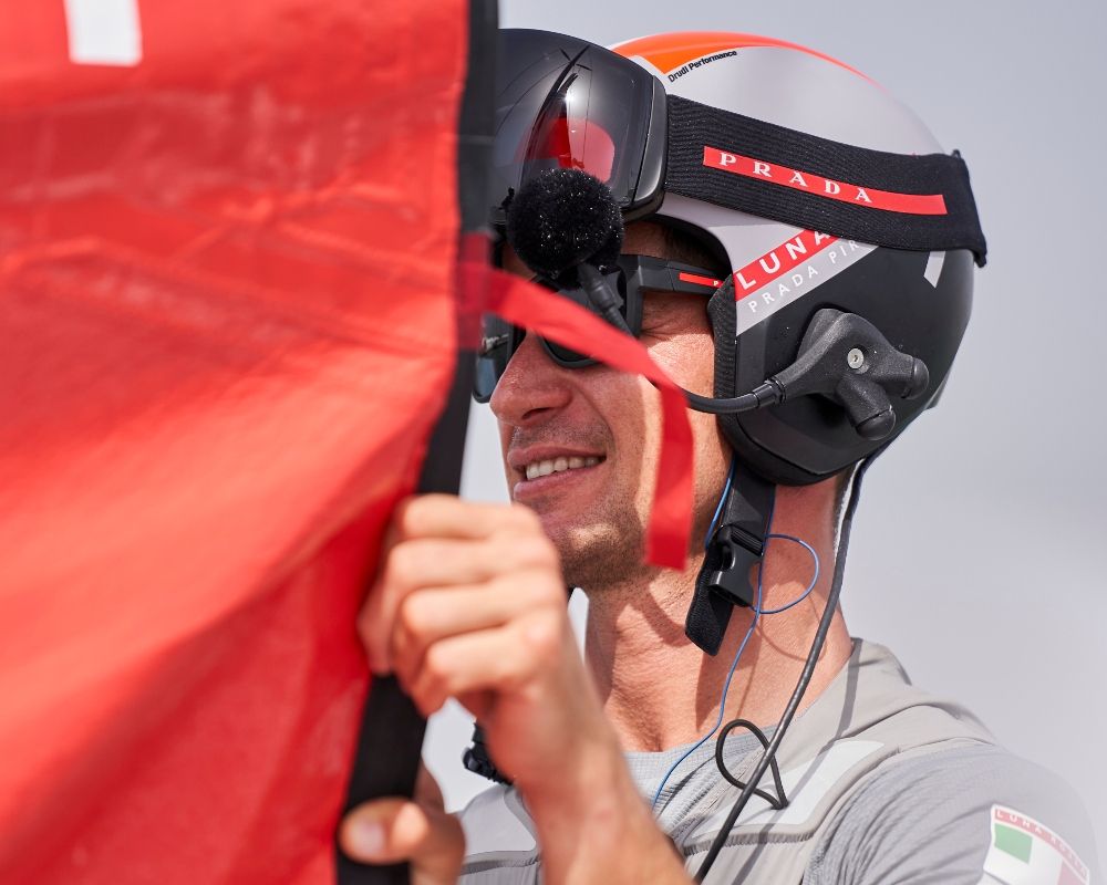 Andrea Tesei, regatista del Luna Rossa Prada Pirelli