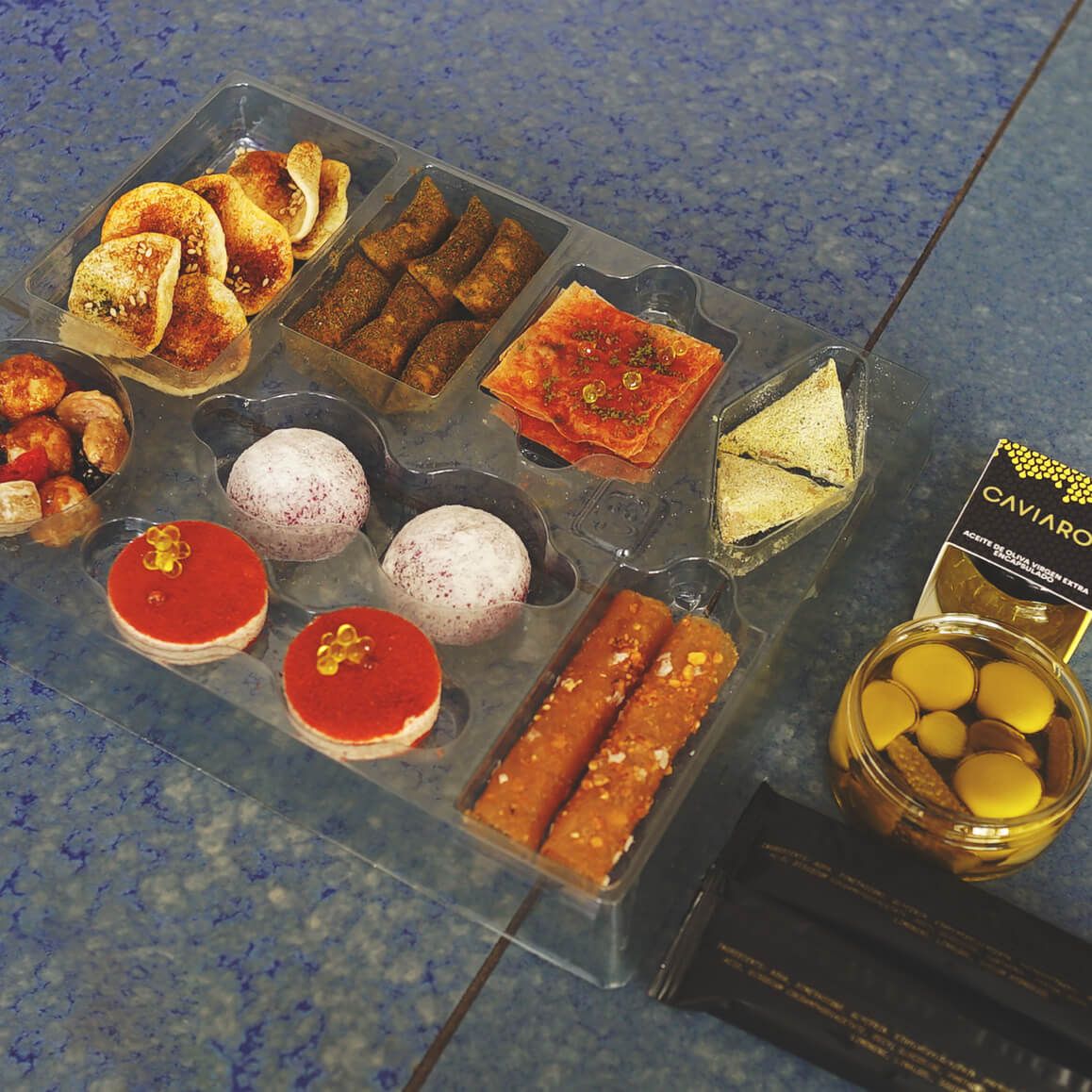 La caixa de 'snacks' del Disfrutar Compartir © Disfrutar