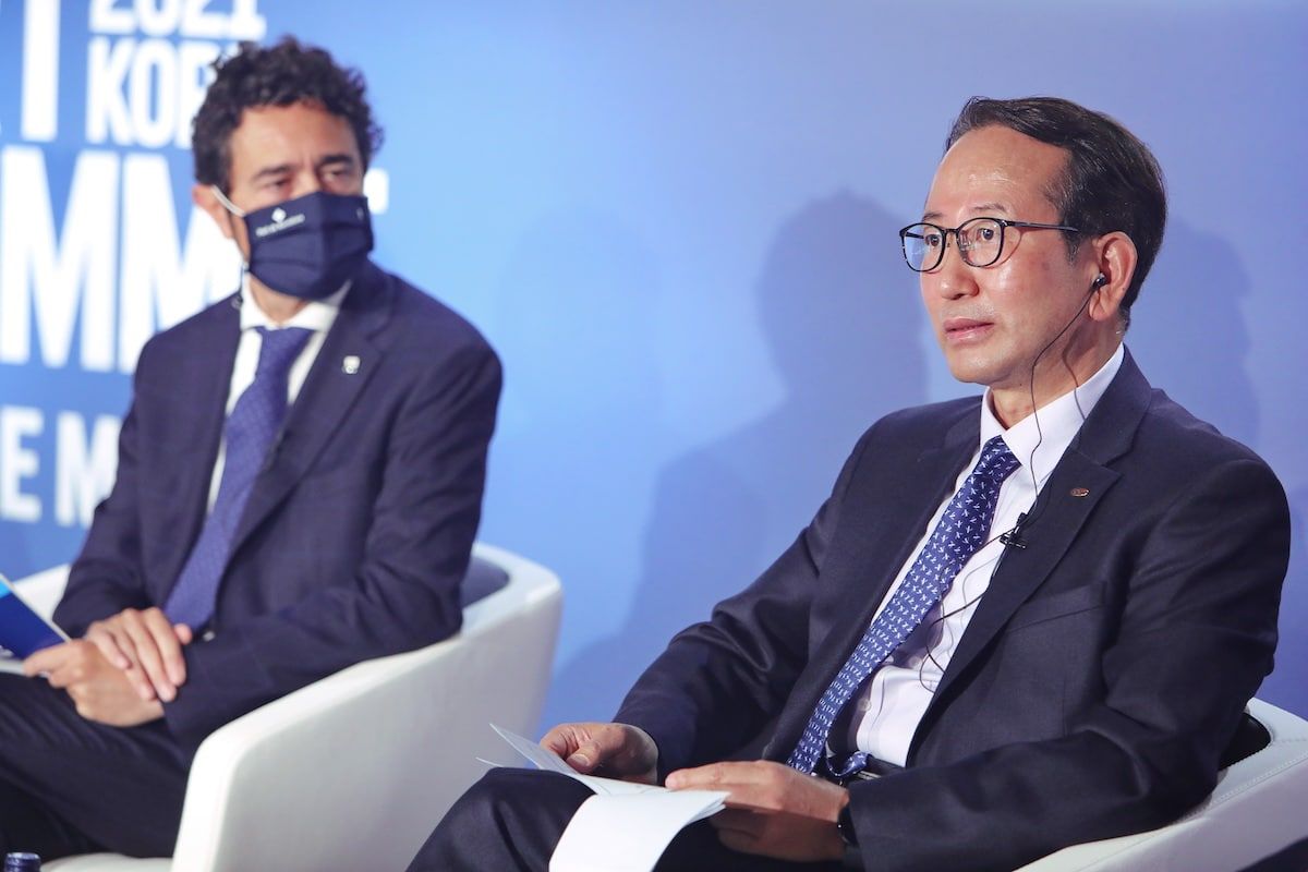 presidente port Barcelona Damià Calvet presidente Puerto Busan Kang Joon Suk 