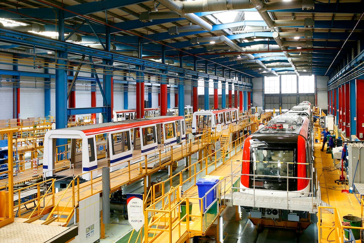 Planta fabricació Alstom Santa Perpètua