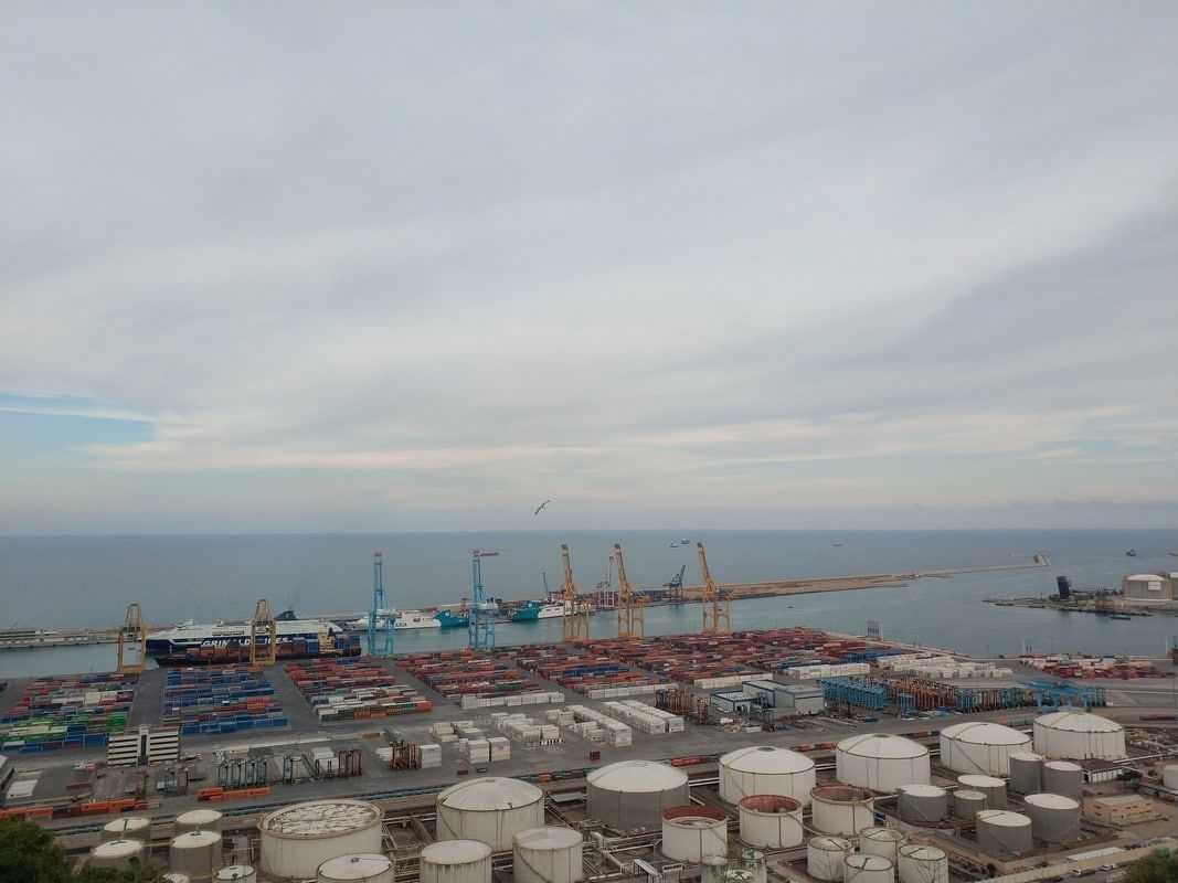 Terminal de contenidors del Port de Barcelona