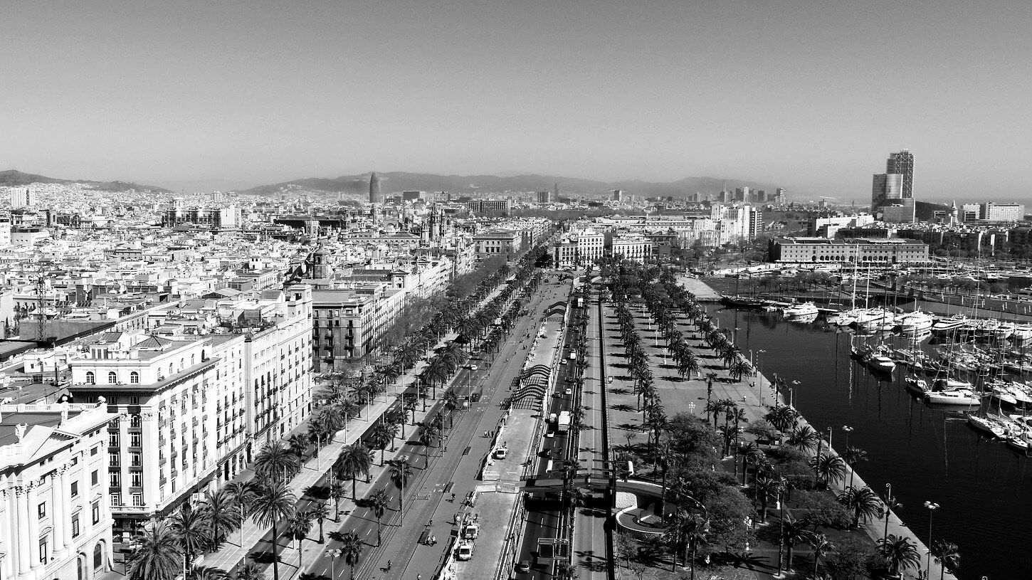 Vista àeria de Barcelona - Hemav