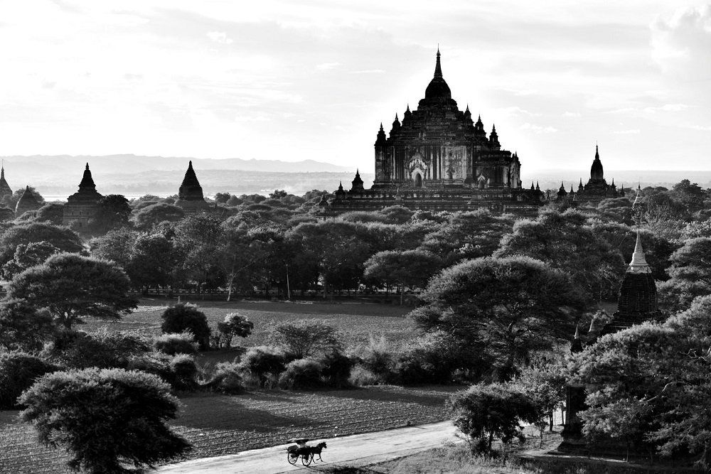 Antiga Bagan, Myanmar. Foto de Guilherme Romano
