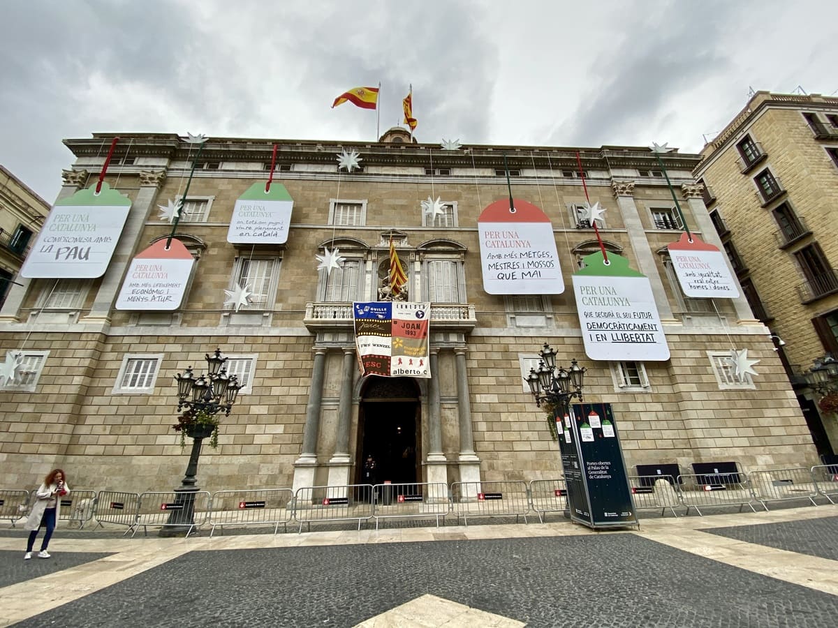 Pessebre Plaça Sant Jaume 2023 Nadal