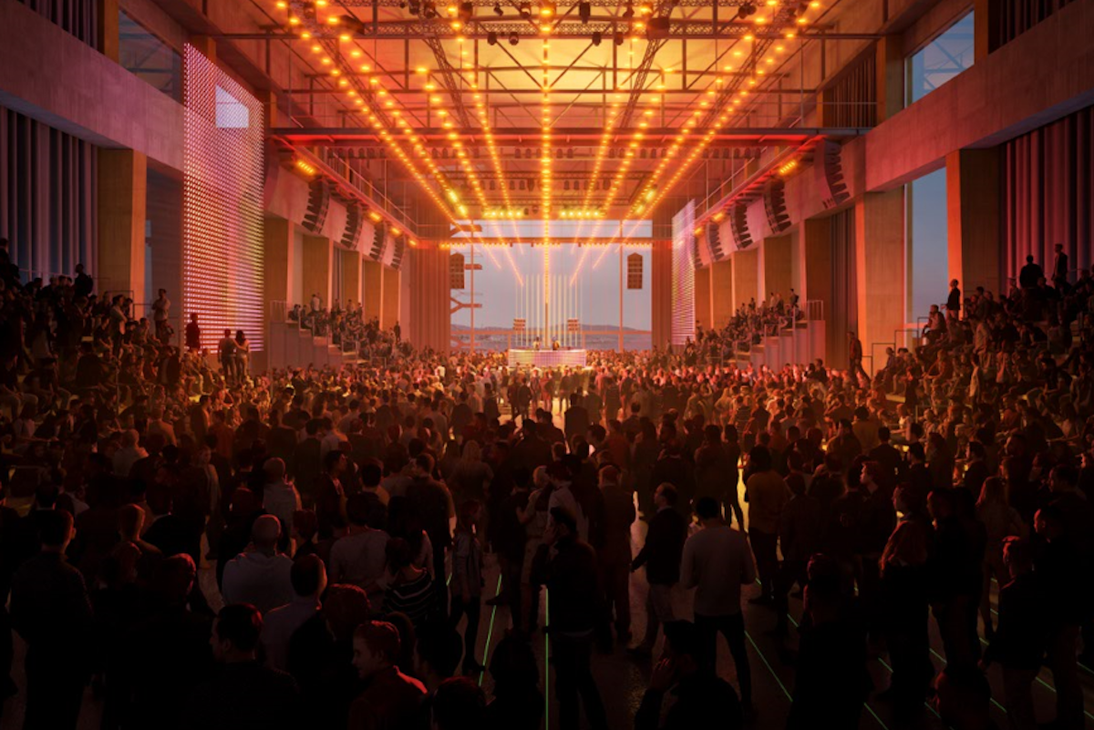 Render de l'interior del futur Catalunya Media City