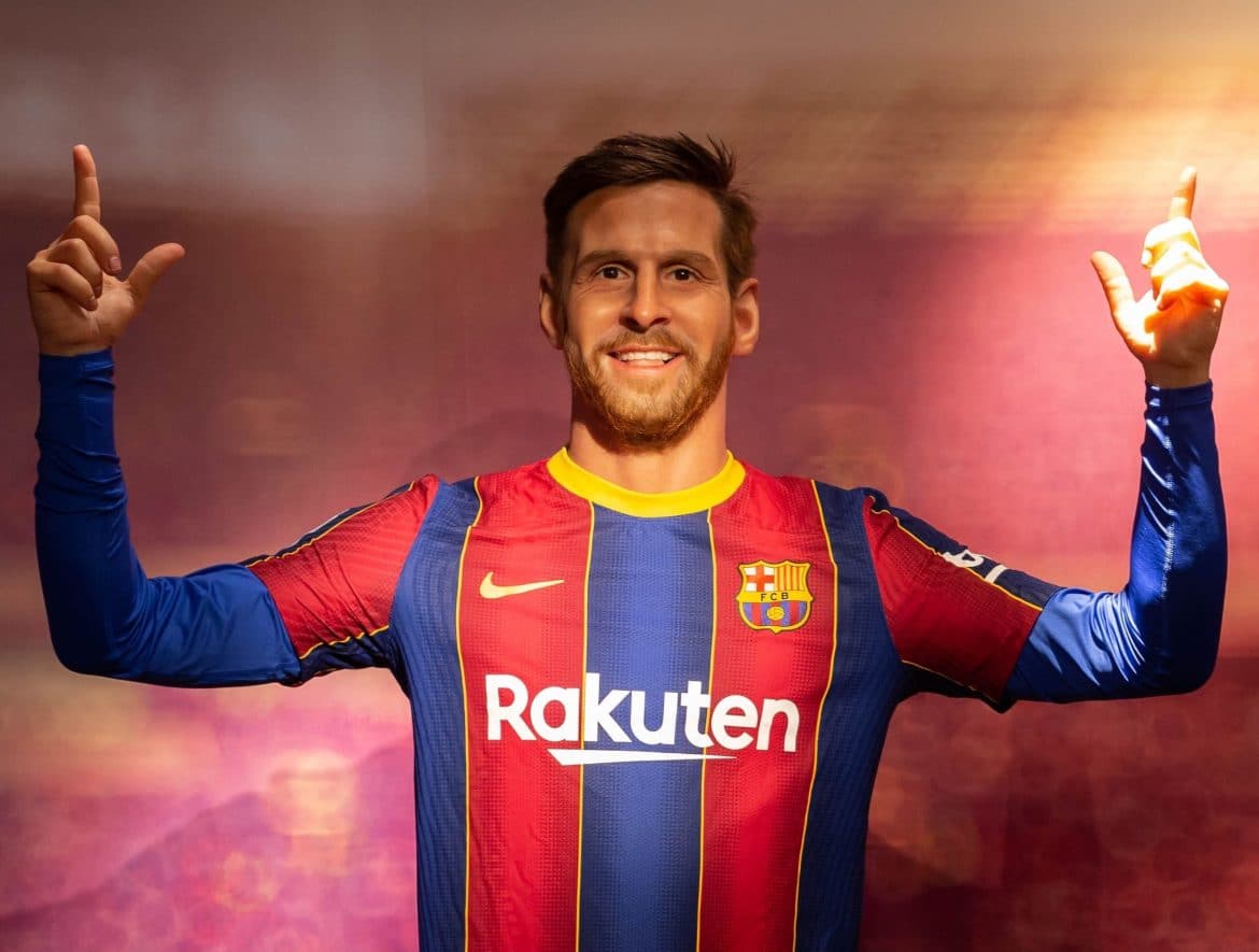 leo messi museu de cera barcelona