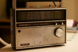 Transistor de ràdio antic