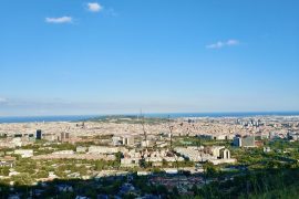 Barcelona desde la Carretera de les Aigües