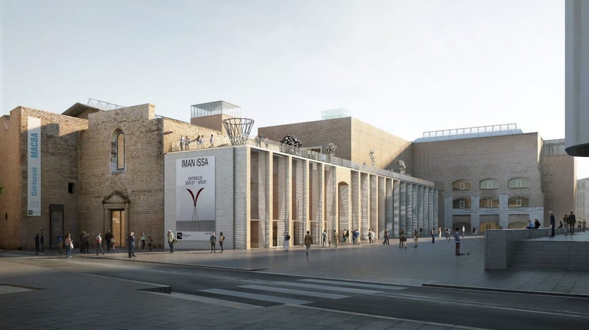 Imatge virtual del nou edifici del museu.