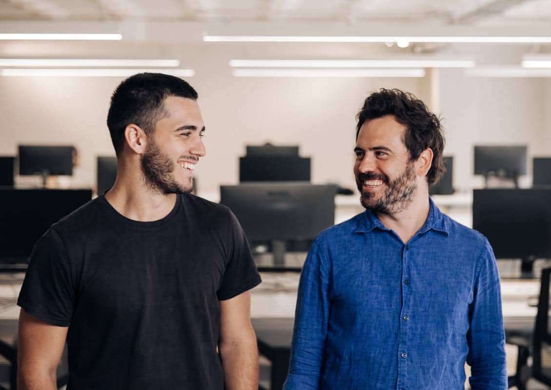 Mario Martínez-Jurado, consejero delegado, y Nacho de Grau, director de producto de Vonzu.