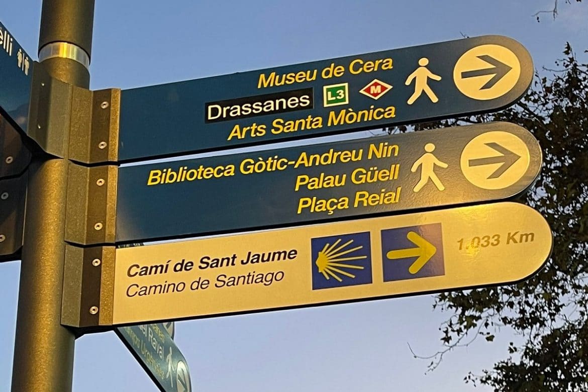 Señalización Camino Santiago