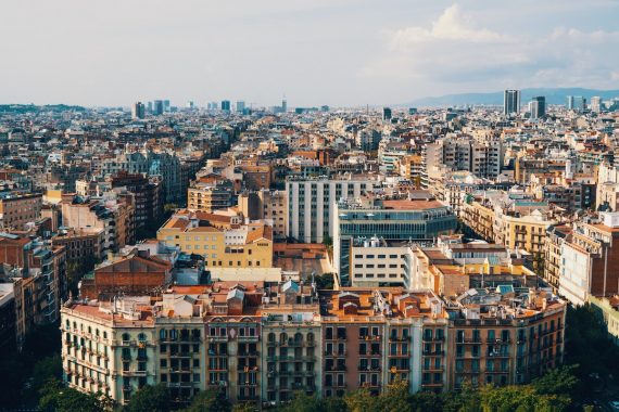 Vista aérea Barcelona