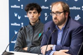 LOS FUNDADORES DE WALLBOX, EDUARD CASTAÑEDA Y ENRIC ASUNCIÓN.