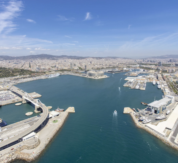 Vista aèria Port Barcelona
