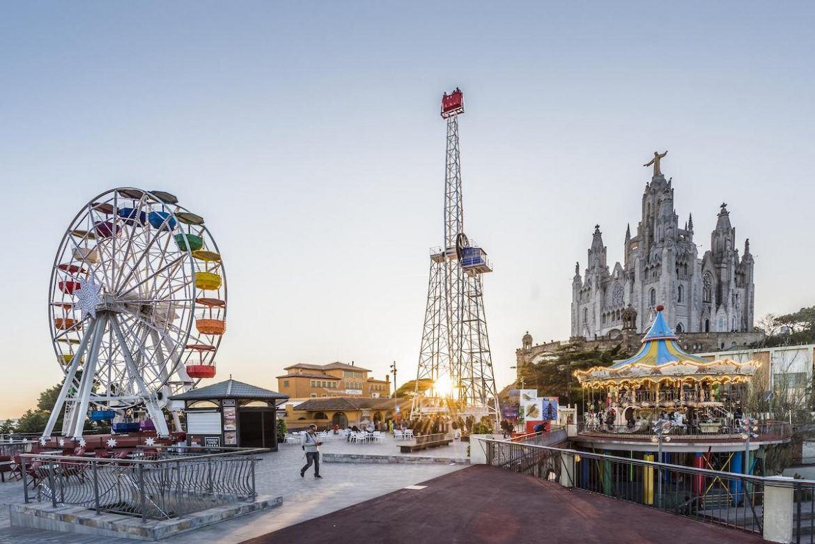 Pista de gel del Tibidabo