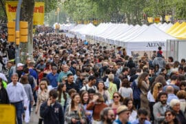 Passeig de Gràcia Sant Jordi 2023