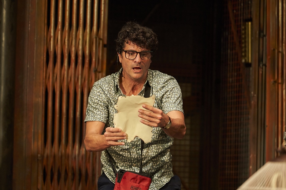El actor Joel Joan durante 'Escape Room 2'.