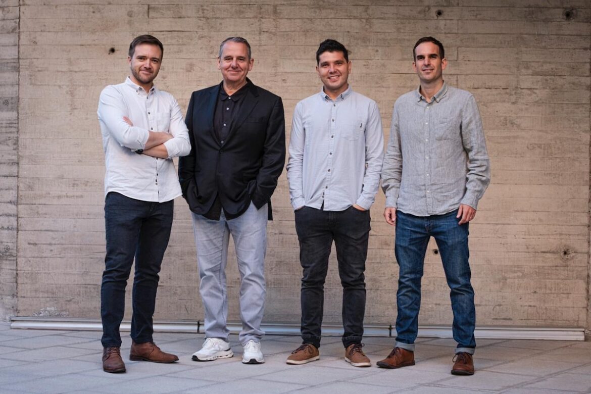 Diego Hormaechea (Genomawork), David González (Redarbor), Fabián Martínez y David La Roche