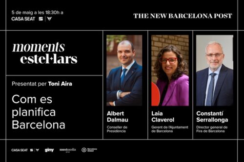 Sessió 'Com es planifica Barcelona' de Moments Estel·lars.
