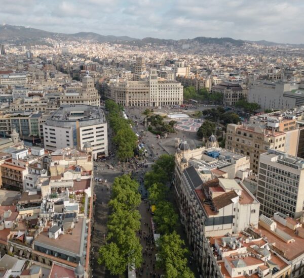Barcelona desde el centro. 