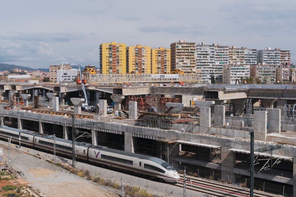 Vista general de les obres de la Sagrera. © Josbel A. Tinoco