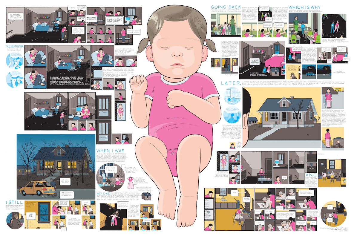 Obra de Chris Ware. 