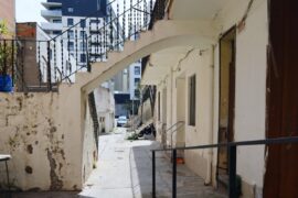 Colonia Bausili del barrio de la Marina de Barcelona.