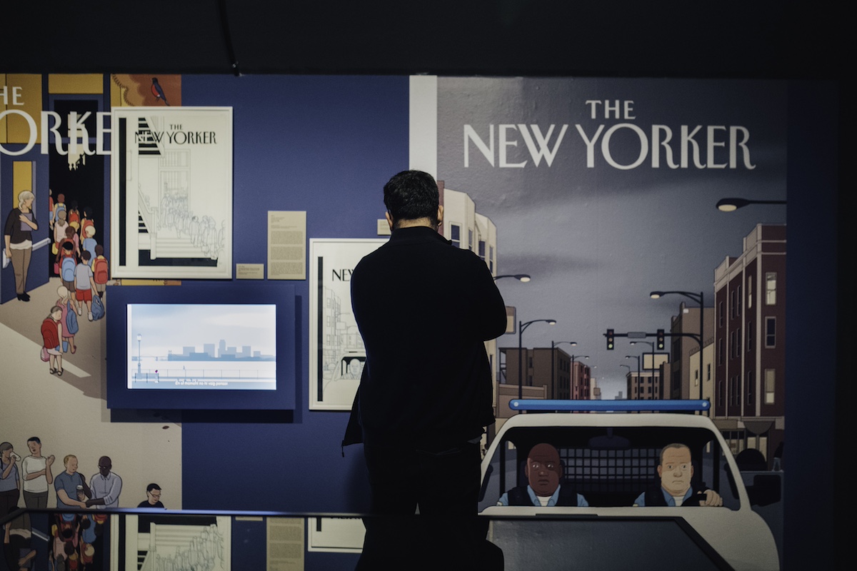 Exposición sobre Chris Ware en el CCCB. 