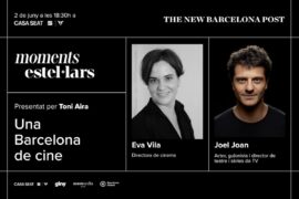 Sessió de Moments Estel·lars sobre cinema, amb Eva Vila i Joel Joan.