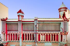 La Casa Vicens, en el barrio de Gràcia de Barcelona.
