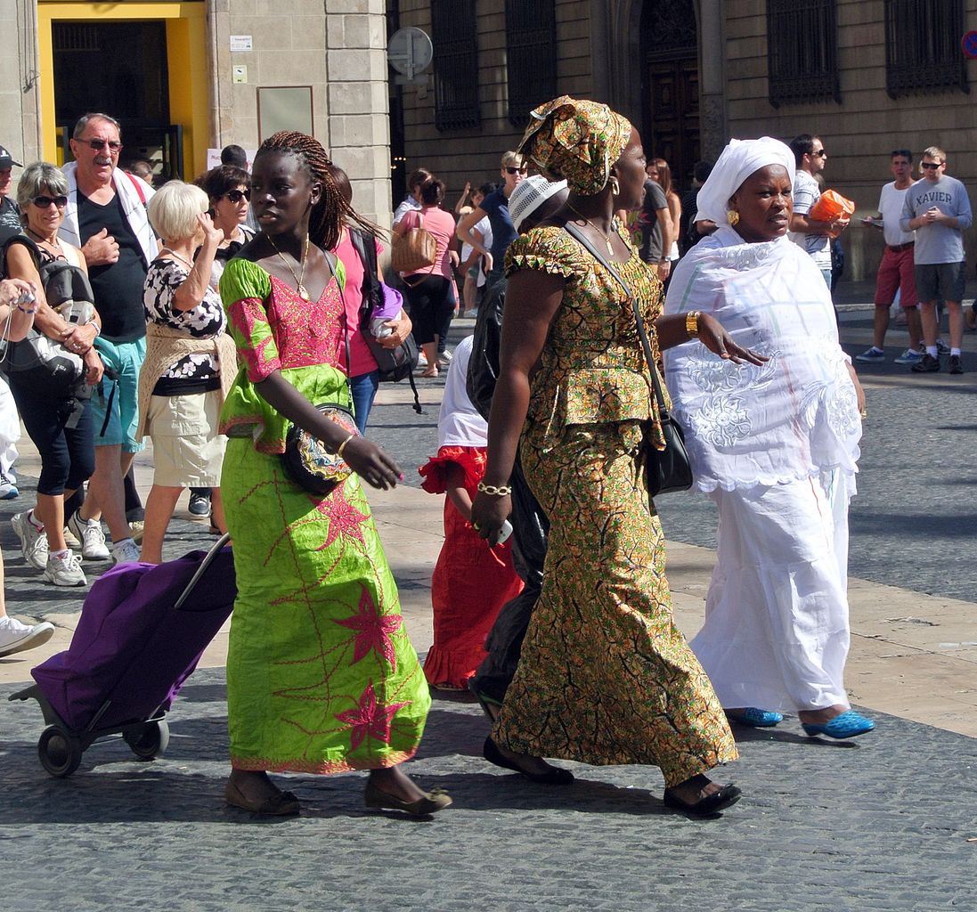 Turistes a la Plaça Sant Jaume. © Vicente Zambrano González
