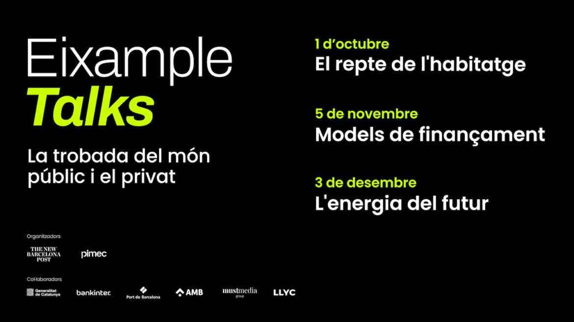 El nou cicle de The New Barcelona Post i Pimec Eixample Talks