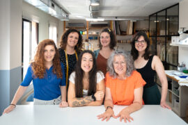L'equip de Pattlab, el laboratori de patronatge.