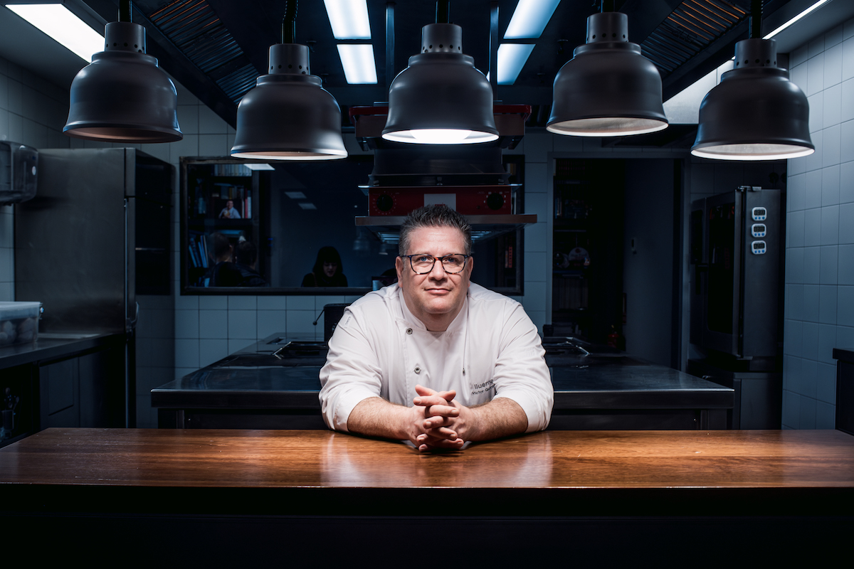 Víctor Quintillà és el xef del restaurant Lluerna