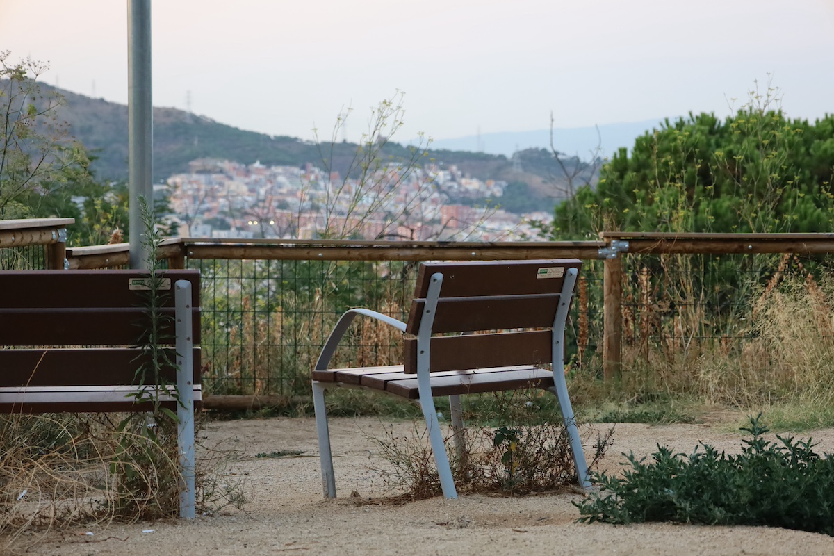 Vistas de Barcelona desde la Font d'en Fargues por Anna Badia