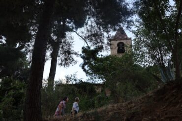 La iglesia de Sant Genís dels Agudells de Barcelona. (c) Anna Badia