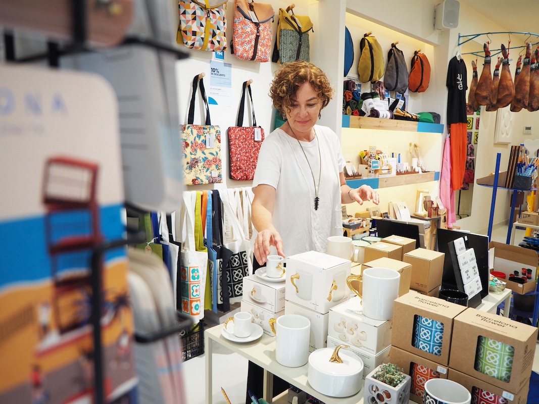 Tienda BdeBarcelona de Maite Guillem.