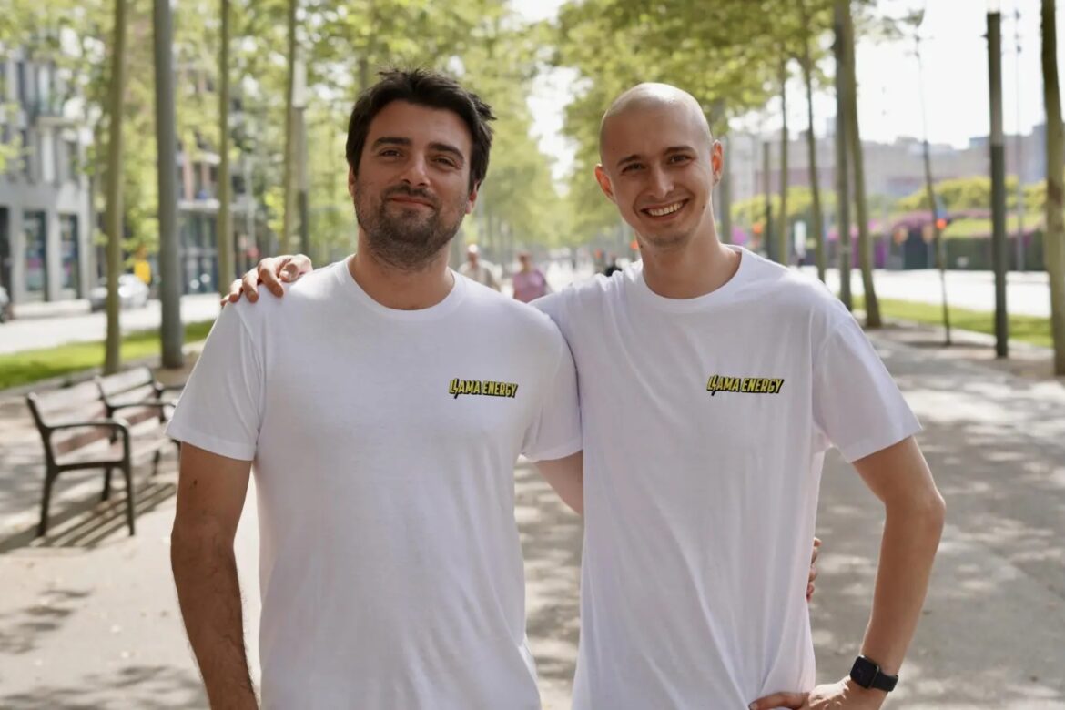 Los cofundadores de Llama Energy Marc Laporte y Alex Pavlov.