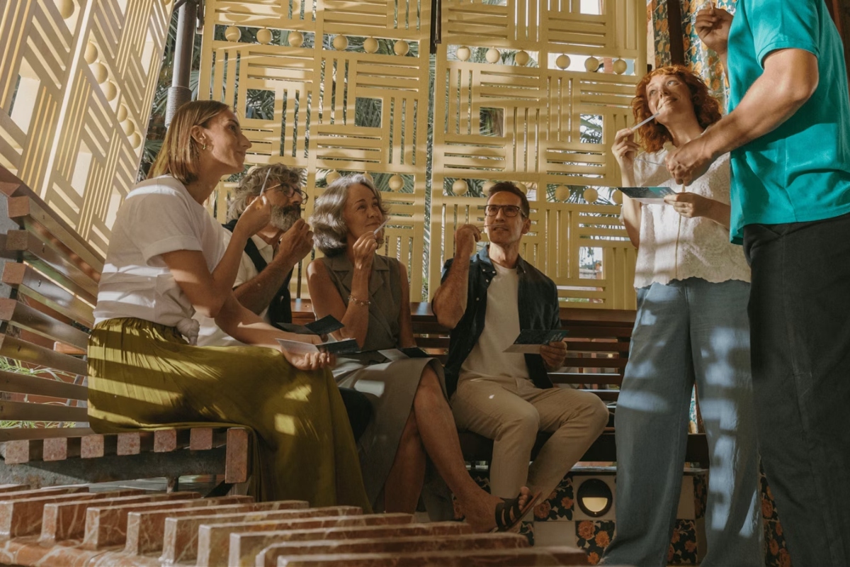 Visita olfativa en la Casa Vicens de la Fundación Ernesto Ventós.