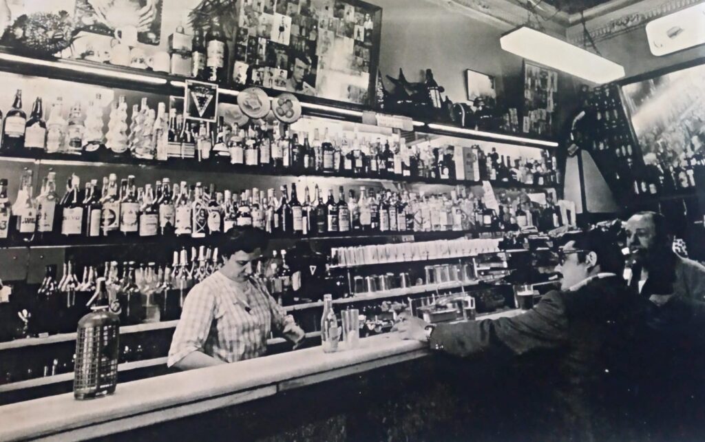 Imagen histórica de archivo del Mundial Bar.