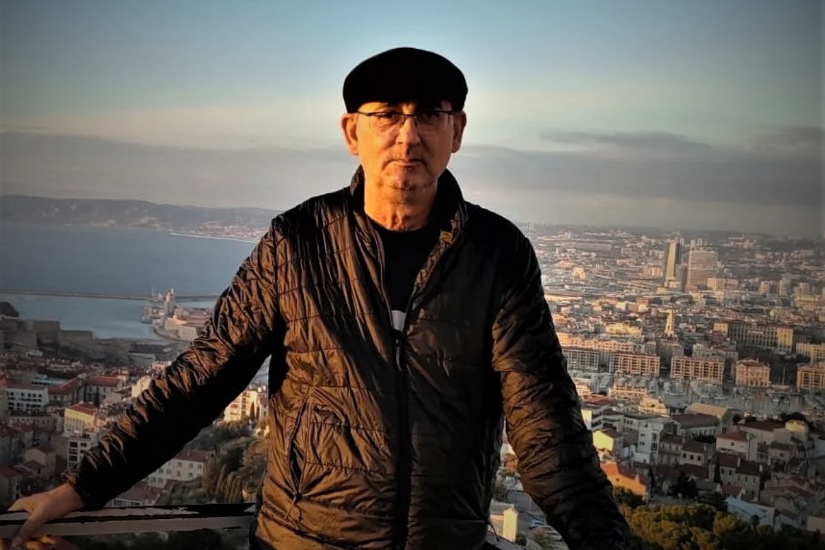 Jaume Benavente en uno de sus viajes.