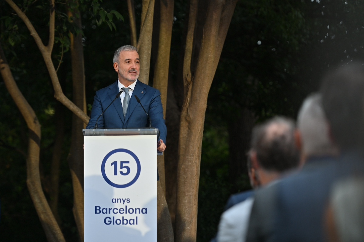 Jaume Collboni en el Hola Barcelona Cocktail.