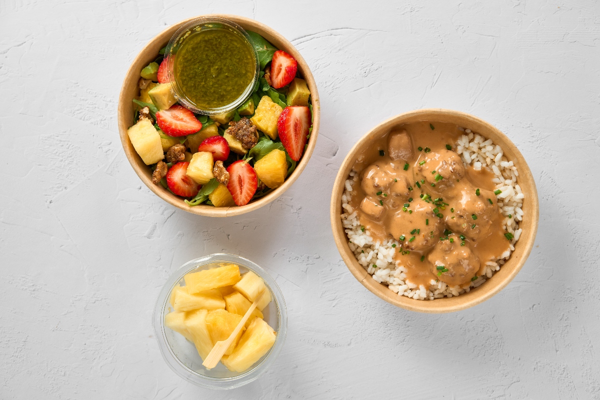 Platos de Nora Real Food.