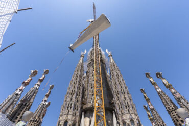 La Torre de Jesús de la Sagrada Família.