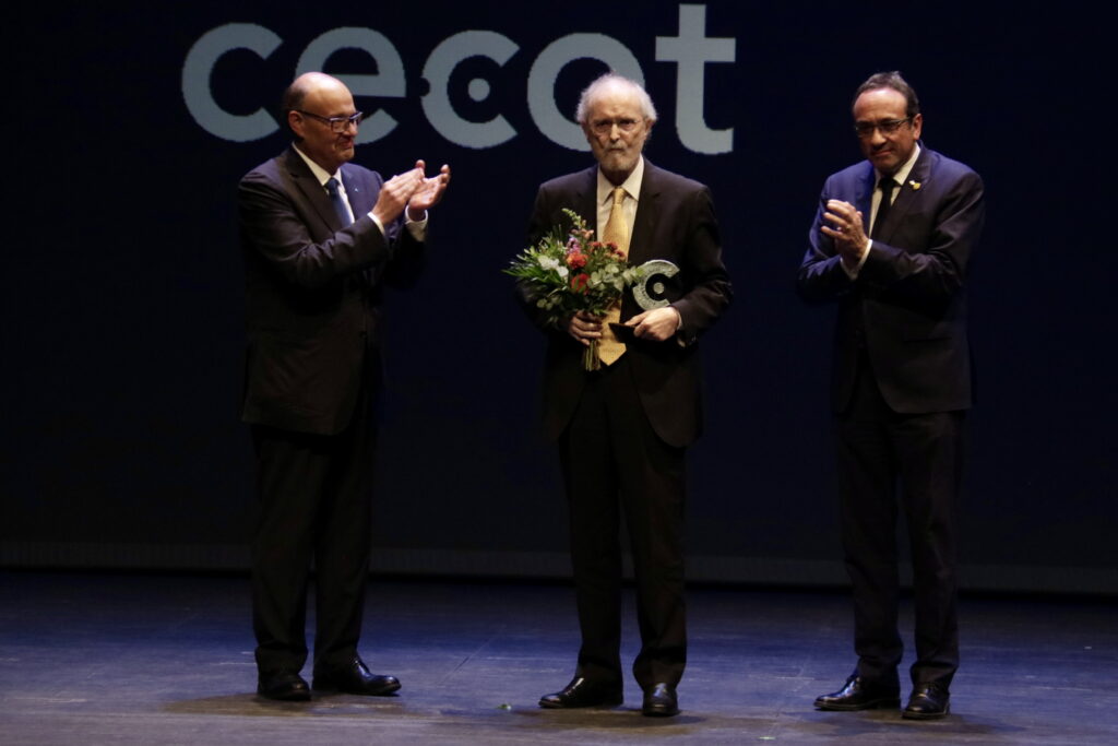Cristóbal Colon, fundador de La Fageda, rep el Reconeixement a la Personalitat 2025 © ACN