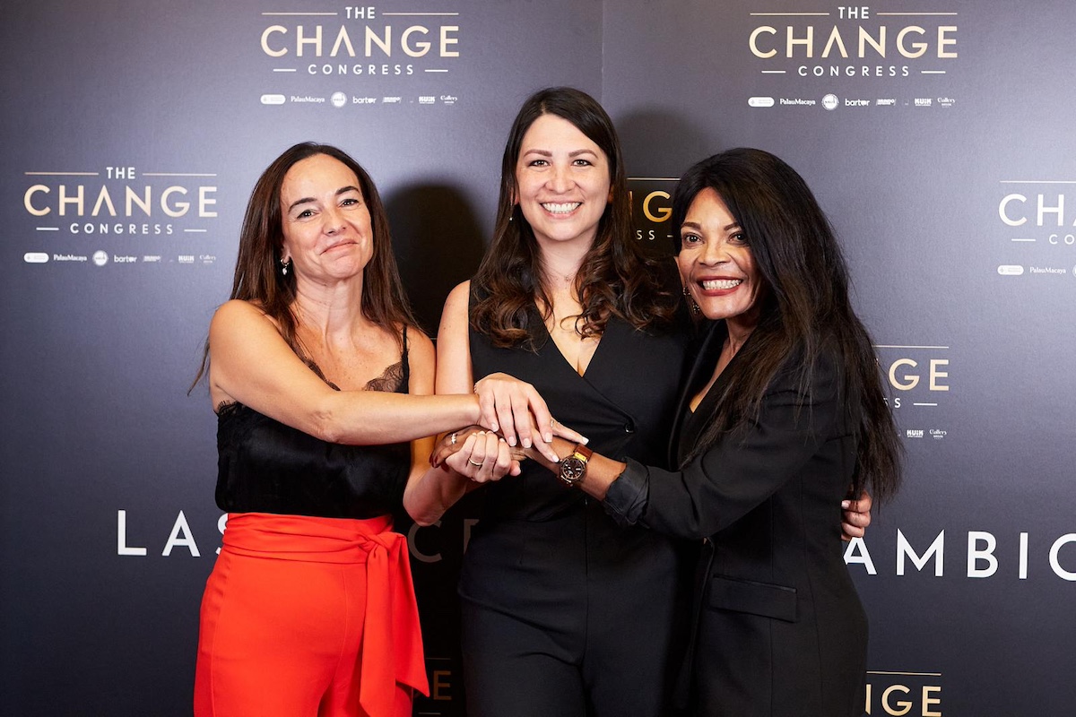 Begoña Villarubia, Jennifer Seefoo y Ana Maye, impulsoras The Change Congress